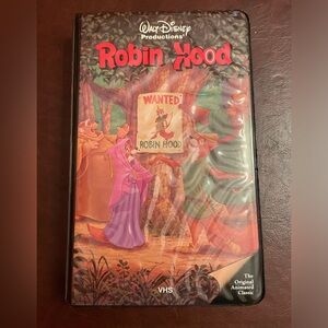 Robin Hood - Rare Walt Disney Black Diamond Collection VHS